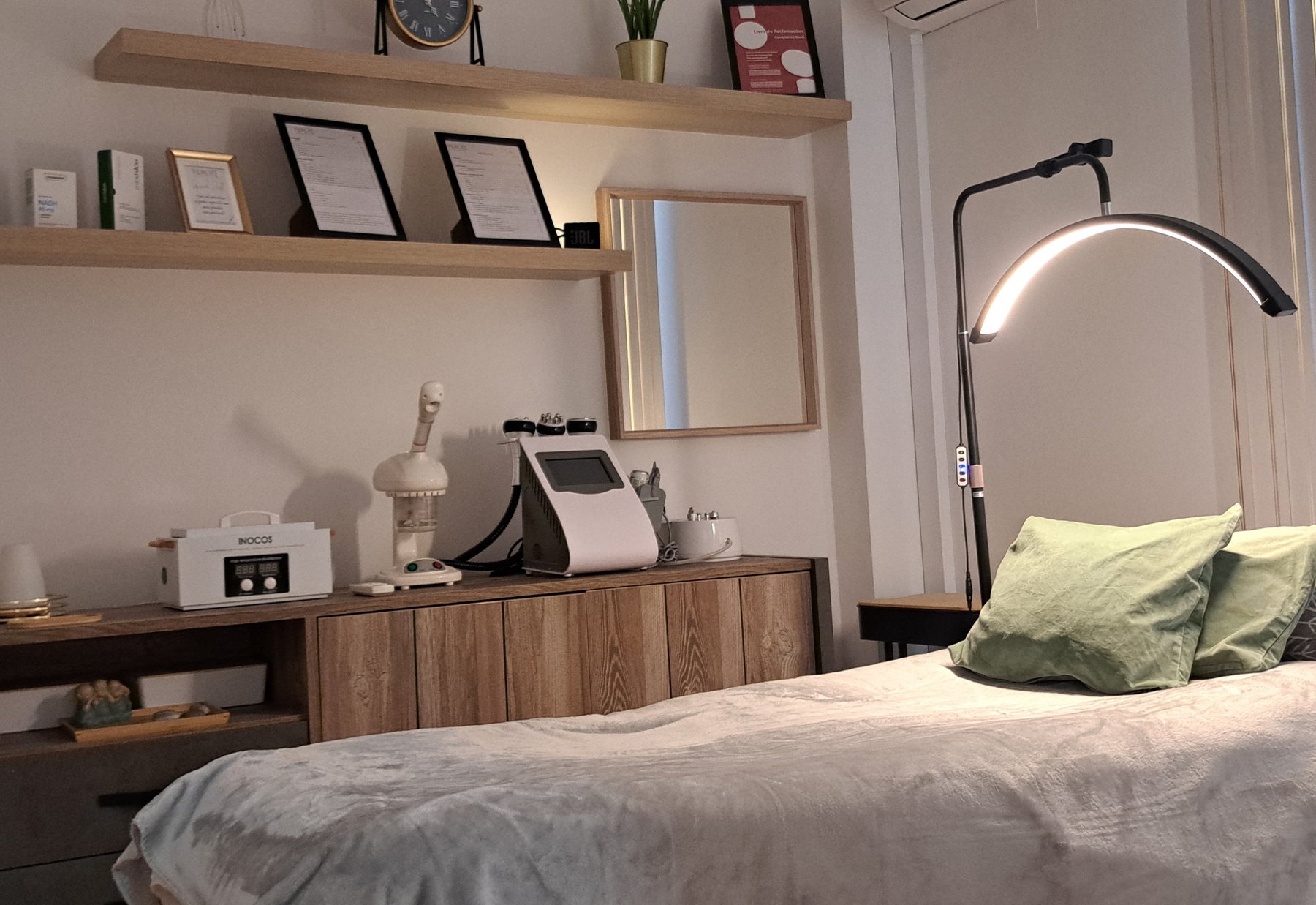 Feroli Estética — sala de tratamento